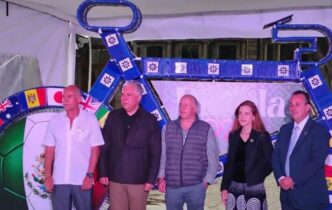 Inauguran en Puebla la bicicleta más grande de México rumbo al Mundial