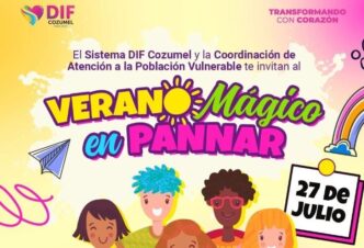 Sistema DIF Cozumel invita a niñas y niños a participar en “Verano Mágico en PANNAR”