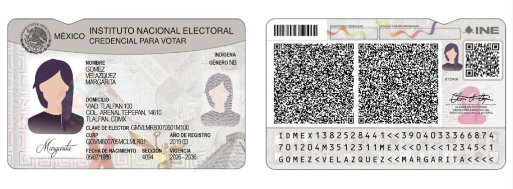 INE presenta nueva Credencial para Votar con 25 medidas de seguridad y herramientas digitales