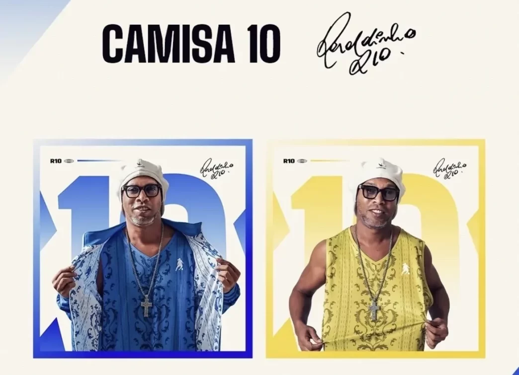 Ronaldinho lanza ‘CAMISA 10’: el exfutbolista brasileño debuta en la música
