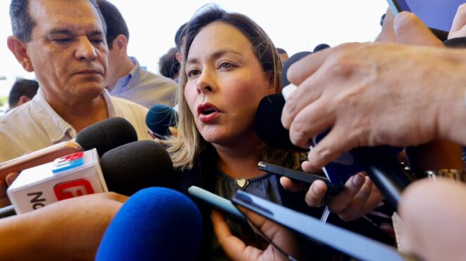 Este gobierno es respetuoso de la libre manifestación y nunca vamos a reprimir a nadie: Gobernadora Yeraldine