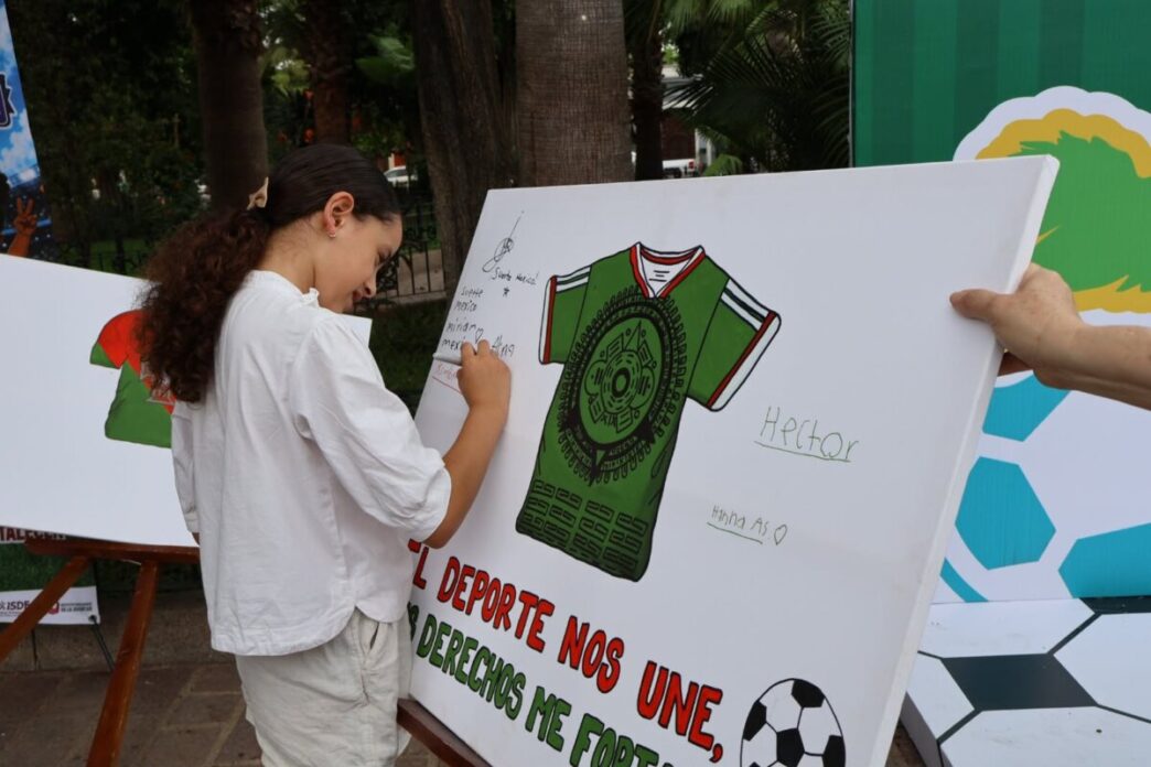 SIPINNA Sinaloa y Seguridad Pública impulsan estrategia estatal para promover la prevención, los derechos y la cultura de paz en el marco del Mundial de Fútbol
