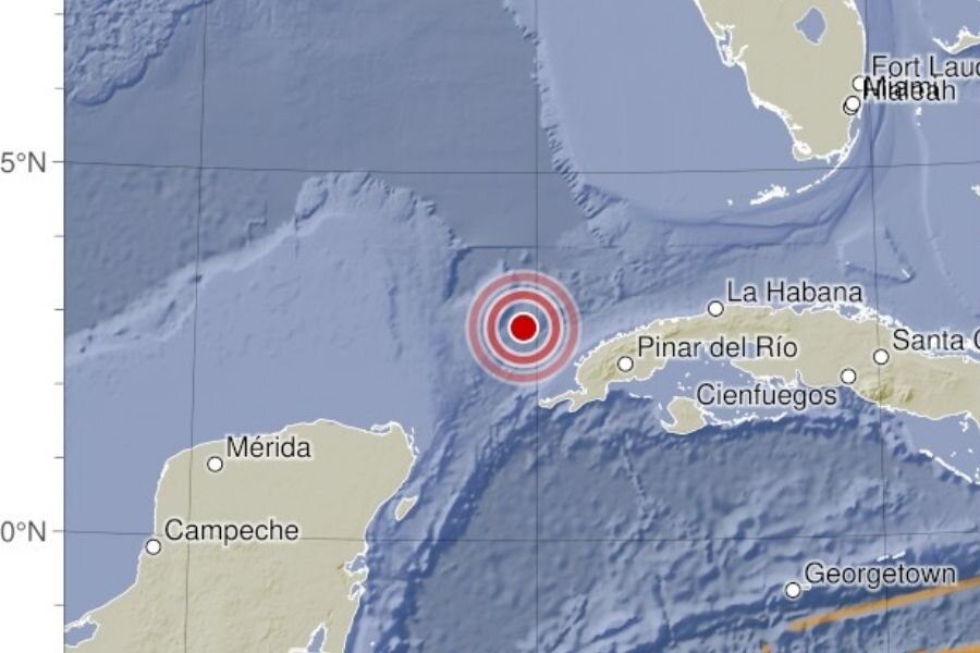 Sismo de magnitud 5.3 en Cuba se percibe nuevamente en Cancún