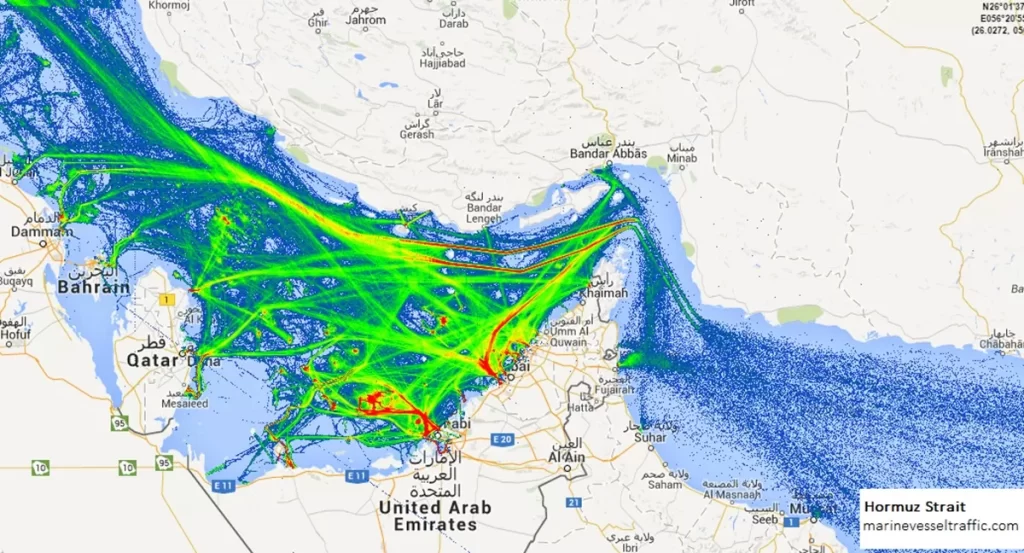 Marinne Vessel Trafic