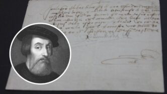 FBI repatria a México valioso documento del siglo XVI firmado por Hernán Cortés
