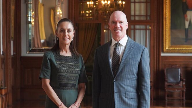 Claudia Sheinbaum se reúne con Ben Horowitz y destaca la confianza económica en México