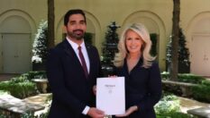 Roberto Lazzeri presenta credenciales como embajador en Estados Unidos