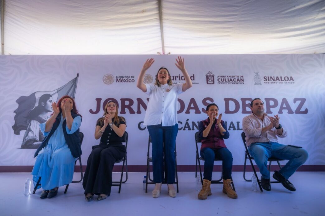 Pone en marcha la Gobernadora Yeraldine las Jornadas de Paz en Culiacán