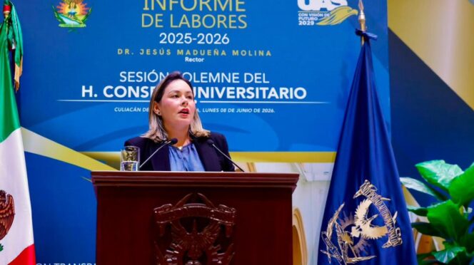 Reitera gobernadora Yeraldine su respaldo a la UAS y respeto a su soberanía