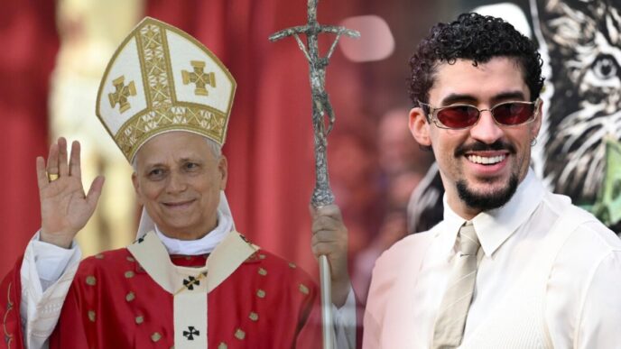 Papa León XIV y Bad Bunny se reúnen en Madrid durante la visita apostólica a España