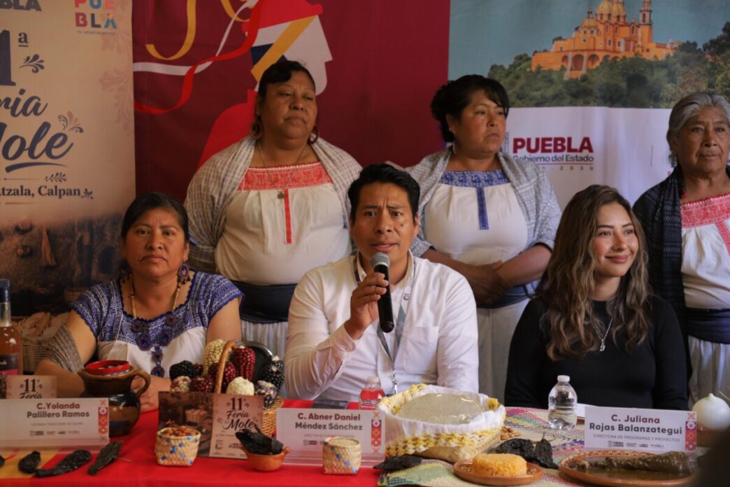 Anuncian Feria del Mole en Calpan