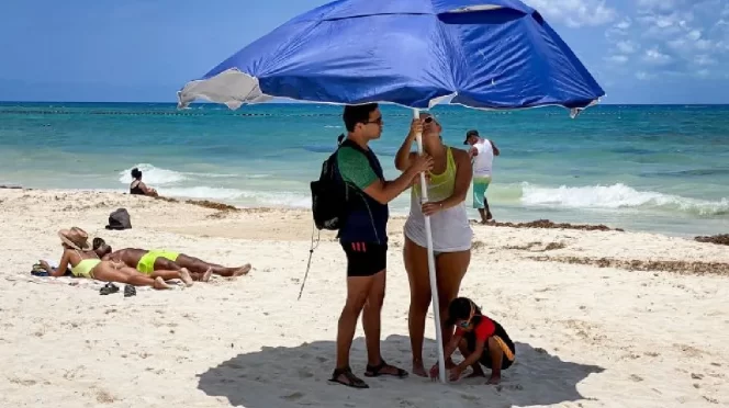 Onda tropical número 9 en Quintana Roo: prevén lluvias aisladas, calor extremo y fuerte oleaje este sábado