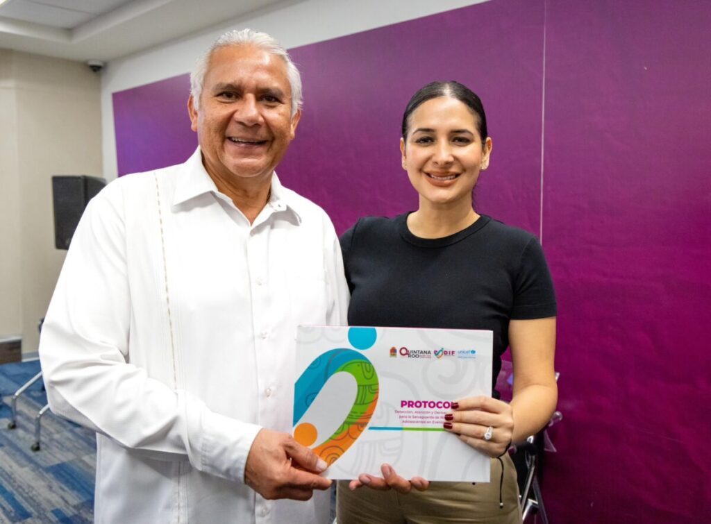 Estefanía Mercado se suma a la estrategia de Seguridad Estatal para la Copa Mundial de Futbol 2026