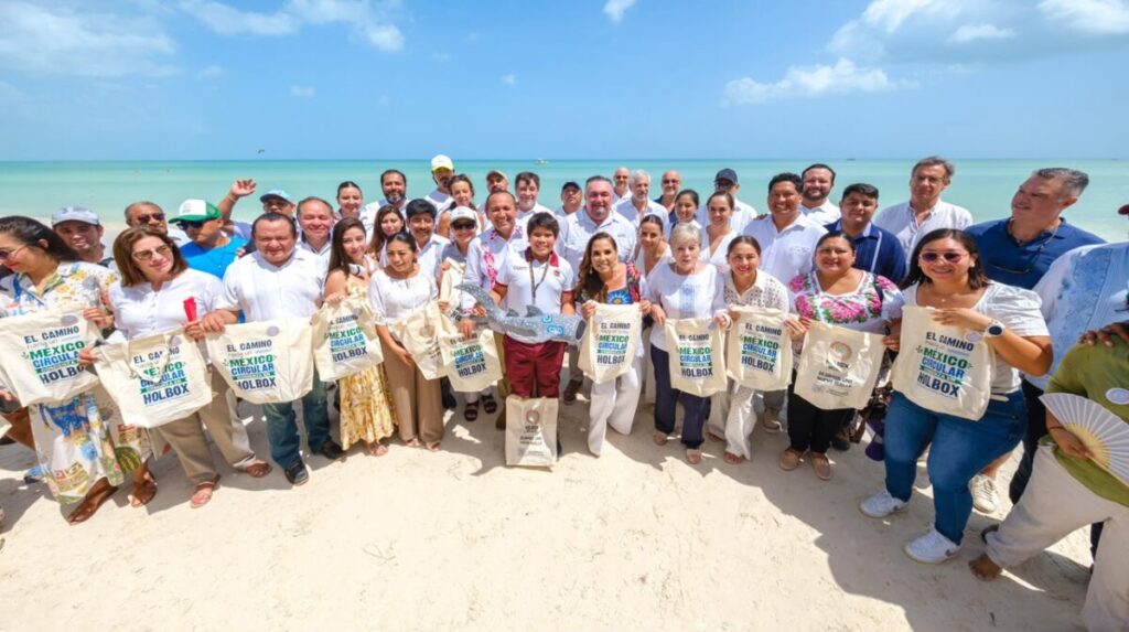Con “Holbox Circular”, la isla se convierte en modelo nacional de economía circular, anuncia Mara Lezama