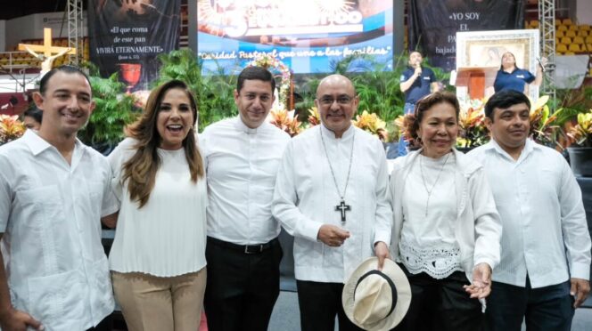 Mara Lezama inaugura el III Congreso Eucarístico Diocesano y llama a fortalecer los valores humanos