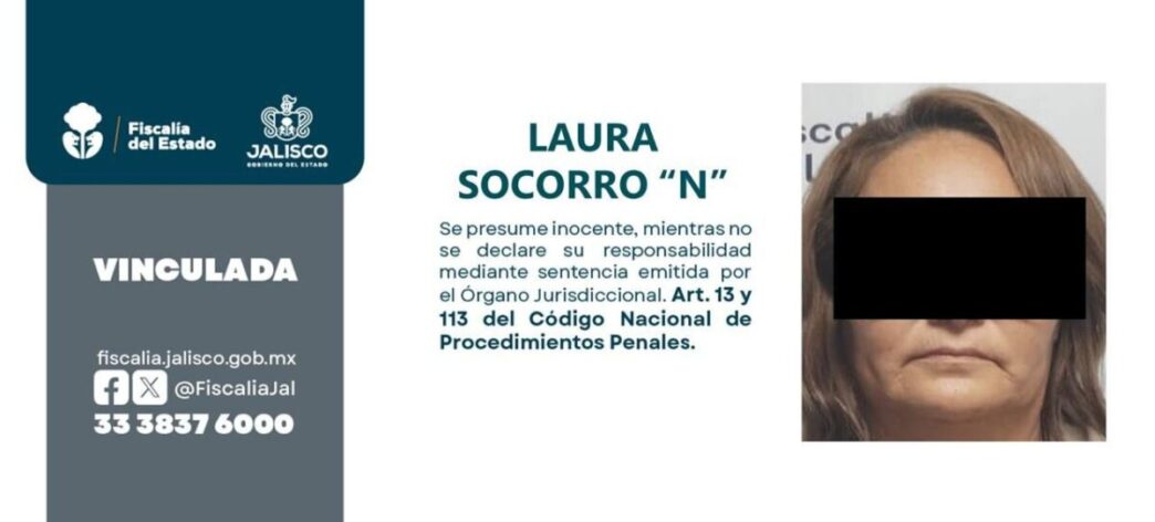 Vinculan a mujer por robo de 100 mil pesos