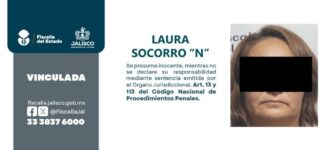 Vinculan a mujer por robo de 100 mil pesos