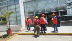 Aplica Ayuntamiento de BJ protocolos ante sismo de 6.1 grados Richter