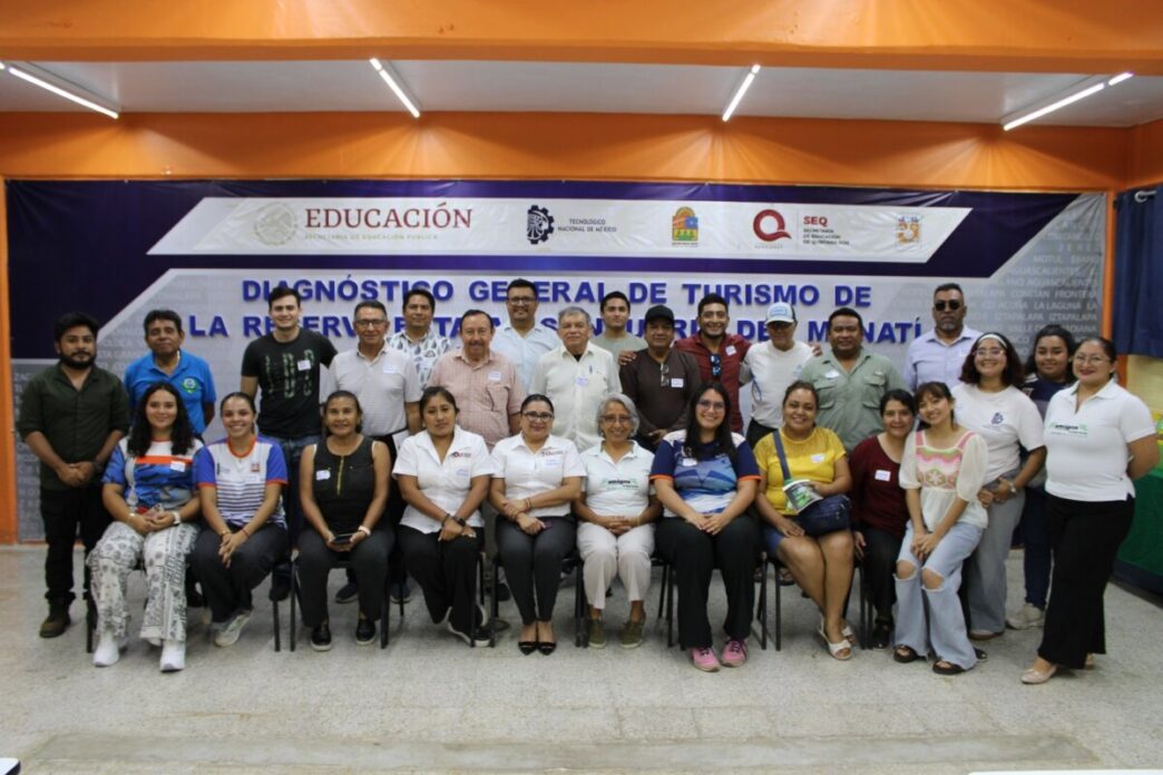 Realiza IBANQROO primer Taller de Diagnóstico Participativo de Turismo en la Reserva Estatal Santuario del Manatí Bahía de Chetumal