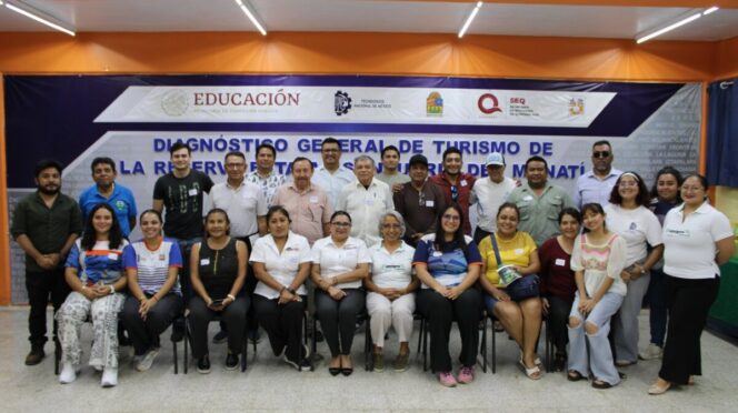 Realiza IBANQROO primer Taller de Diagnóstico Participativo de Turismo en la Reserva Estatal Santuario del Manatí Bahía de Chetumal