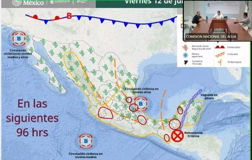Refuerza Gobierno de Quintana Roo acciones preventivas ante pronóstico de lluvias fuertes