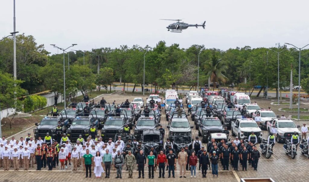Estefanía Mercado pone en marcha el Operativo de Seguridad Verano Mundialista 2026 en Playa del Carmen