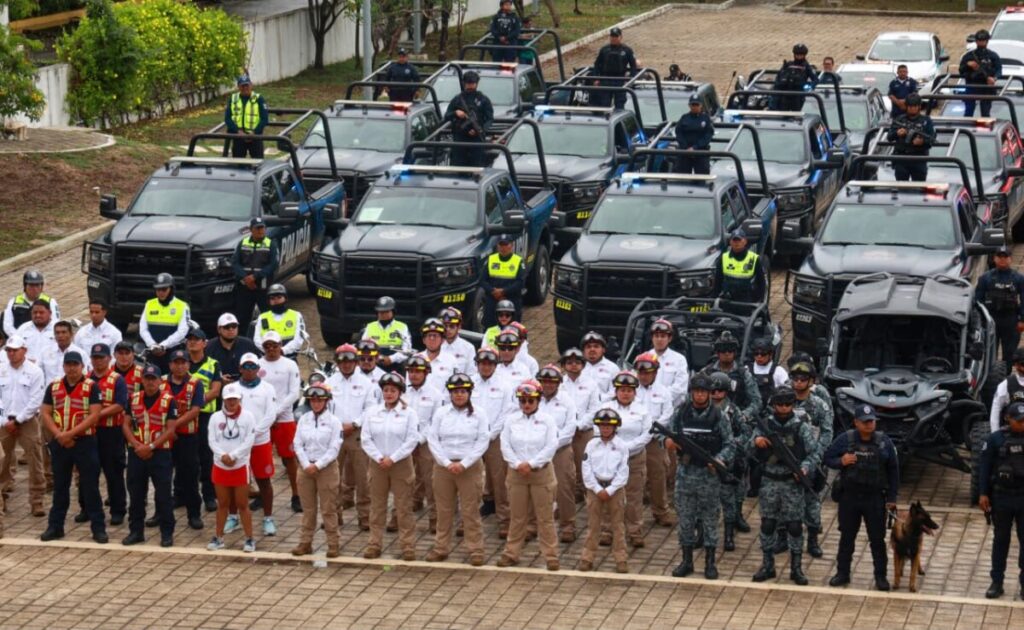 Estefanía Mercado pone en marcha el Operativo de Seguridad Verano Mundialista 2026 en Playa del Carmen