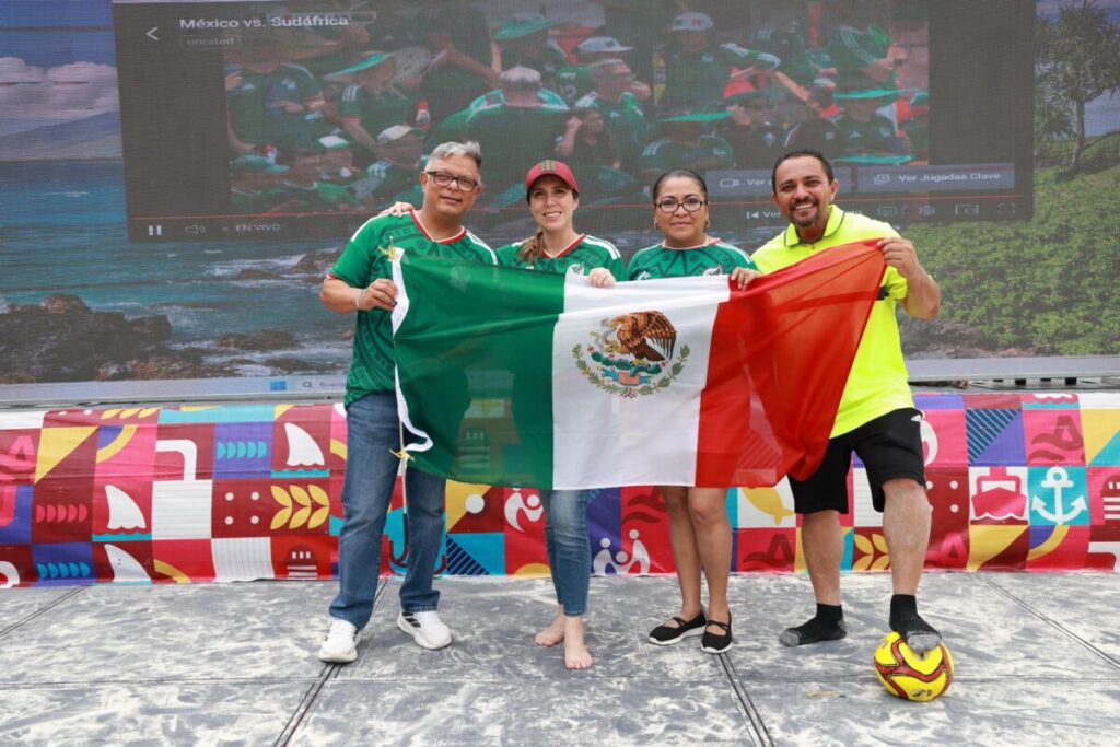 Isla Mujeres vive la pasión mundialista con el Fut Fest