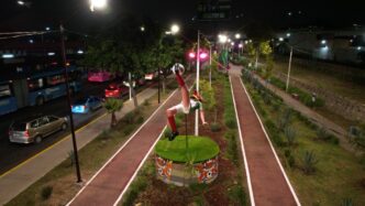 Ecatepec transforma la México-Pachuca en Sendero Seguro de 2 km