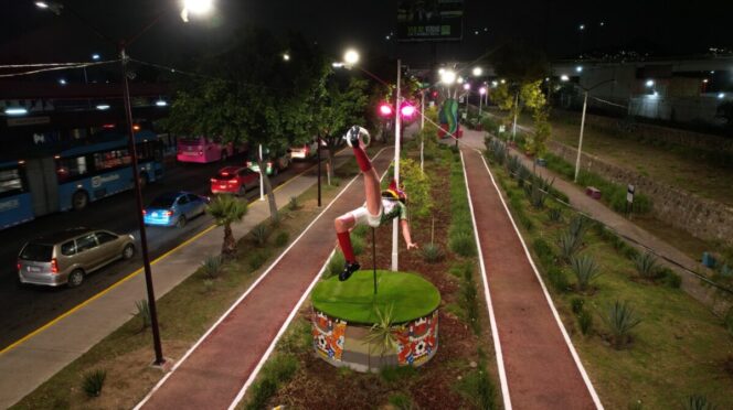 Ecatepec transforma la México-Pachuca en Sendero Seguro de 2 km