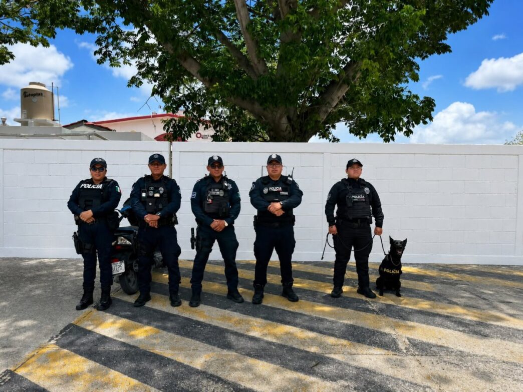 Gobierno de Playa del Carmen fortalece la seguridad en entornos escolares con el Operativo Borrador