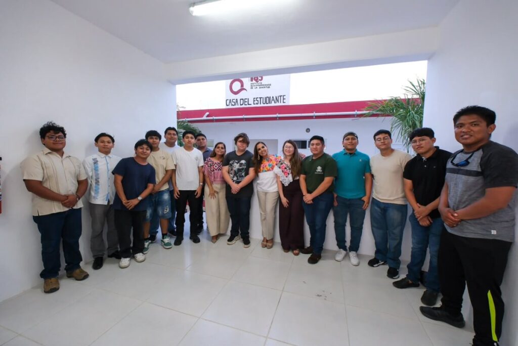 Inaugura Mara Lezama la Casa del Estudiante para que más jóvenes terminen una carrera y abracen un futuro mejor
