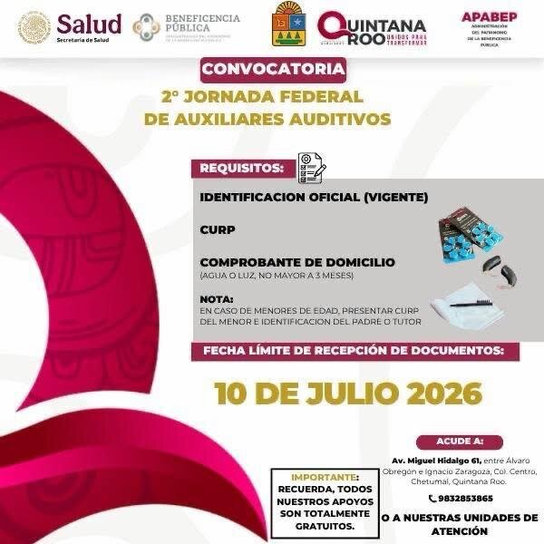 Chacón en coordinación con la Beneficencia Pública del Estado acerca más beneficios a las familias cozumeleñas