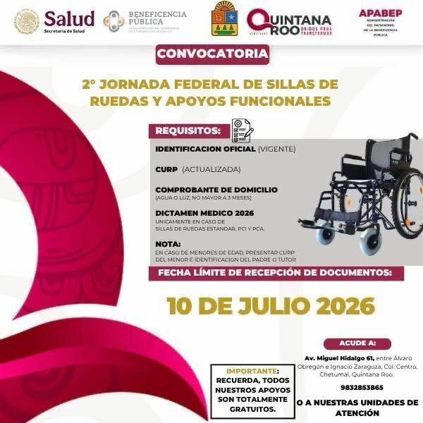Chacón en coordinación con la Beneficencia Pública del Estado acerca más beneficios a las familias cozumeleñas