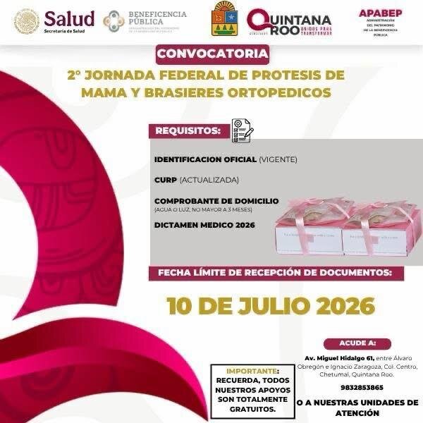 Chacón en coordinación con la Beneficencia Pública del Estado acerca más beneficios a las familias cozumeleñas