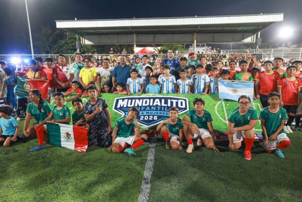 Atenea impulsa la pasión por el fútbol y la fiesta deportiva con el “Mundialito Infantil 2026”