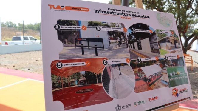 Tlajomulco impulsa escuelas