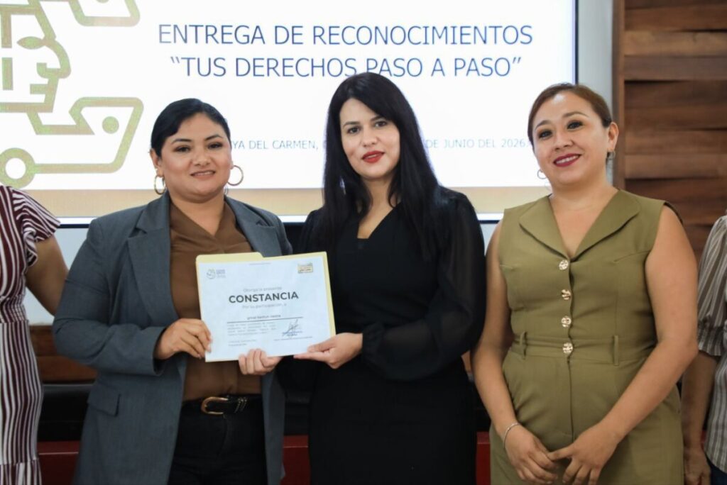 Gobierno de Playa del Carmen fortalece la capacitación de servidores públicos en materia de derechos de niñas, niños y adolescentes