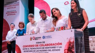 Se capacitan en Inteligencia Artificial a más de 500 servidores públicos de Quintana Roo: Mara Lezama