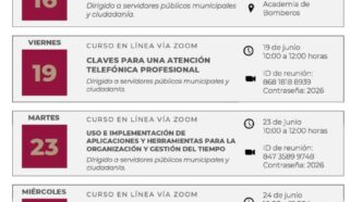 Promueve Ayuntamiento de BJ cursos gratuitos de temas de interés general para ciudadanos