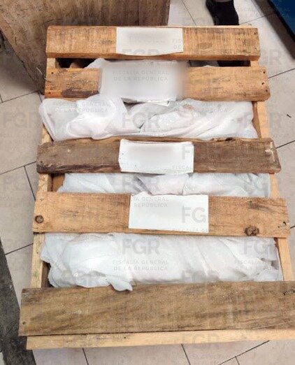 Hallan más de 10 kilos de sustancia ilícita en paquetería