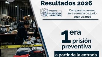 FGR dispara decomisos de piratería