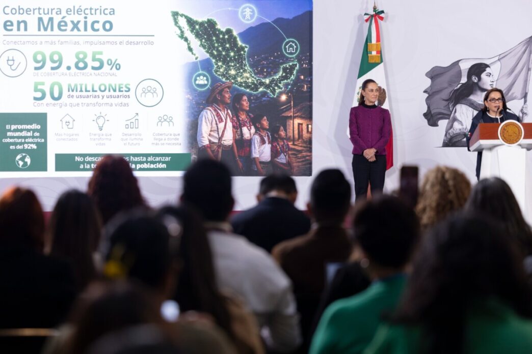 CFE proyecta alcanzar una cobertura eléctrica del 99.99% en México para 2028