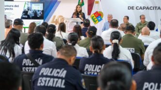 Fortalece Mara Lezama capacidades institucionales para combatir la extorsión en Quintana Roo