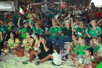 Un éxito el Fut Fest de Isla Mujeres en Playa Centro