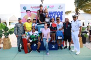 Carrera del Día del Padre reúne a familias de Isla Mujeres en una tarde de convivencia y activación física