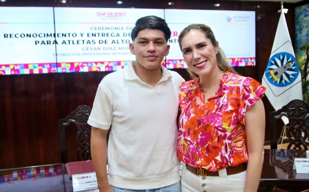 Atenea crea la beca para atletas de alto rendimiento en Isla Mujeres