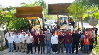 Chacón transforma la imagen urbana de Altamar con jornada “Juntos Limpiamos Cozumel”