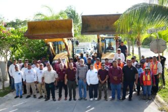 Chacón transforma la imagen urbana de Altamar con jornada “Juntos Limpiamos Cozumel”