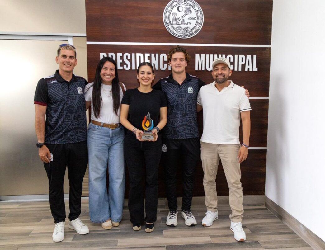 Estefanía Mercado recibe a medallistas playenses de la Olimpiada Nacional CONADE 2026